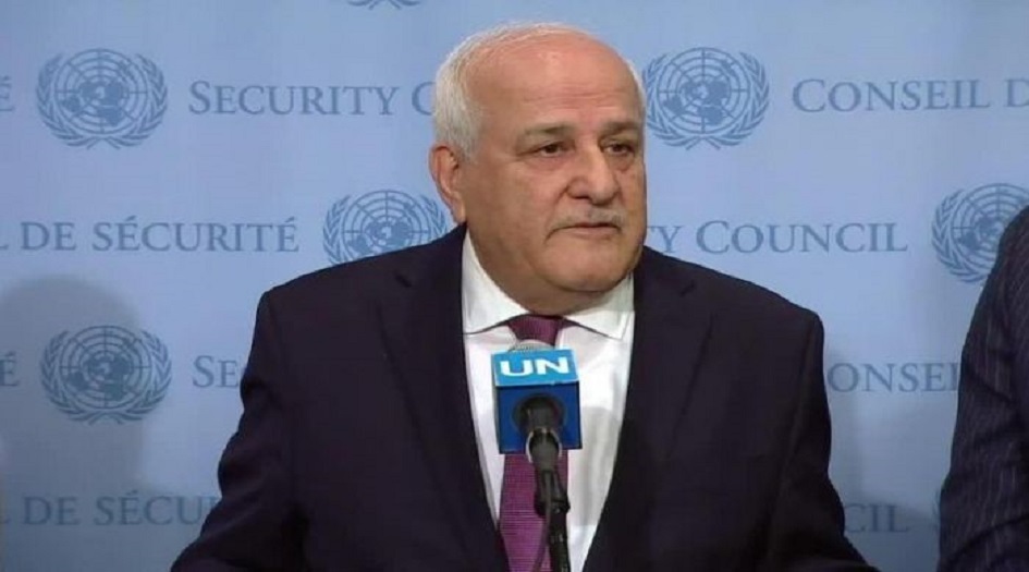 مندوب فلسطين يهاجم بيان مجلس الأمن حول التهدئة 