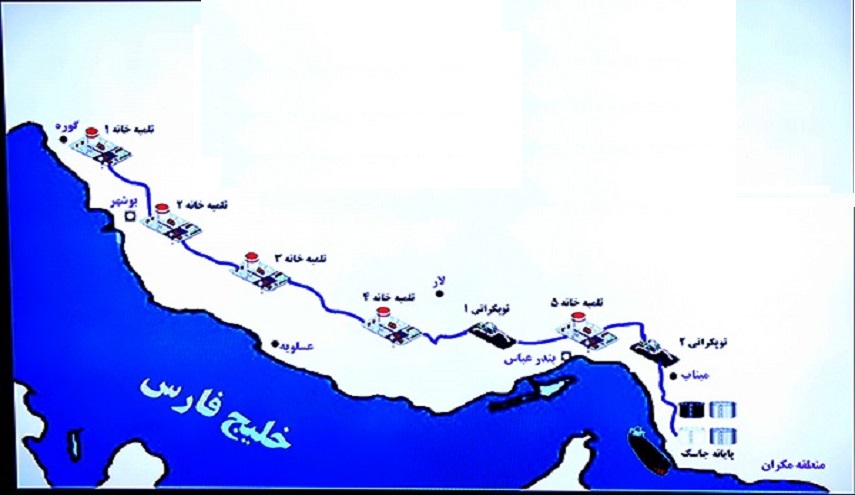 إيران ترسل أول شحنة نفط عبر خط أنابيب يلتف على مضيق هرمز