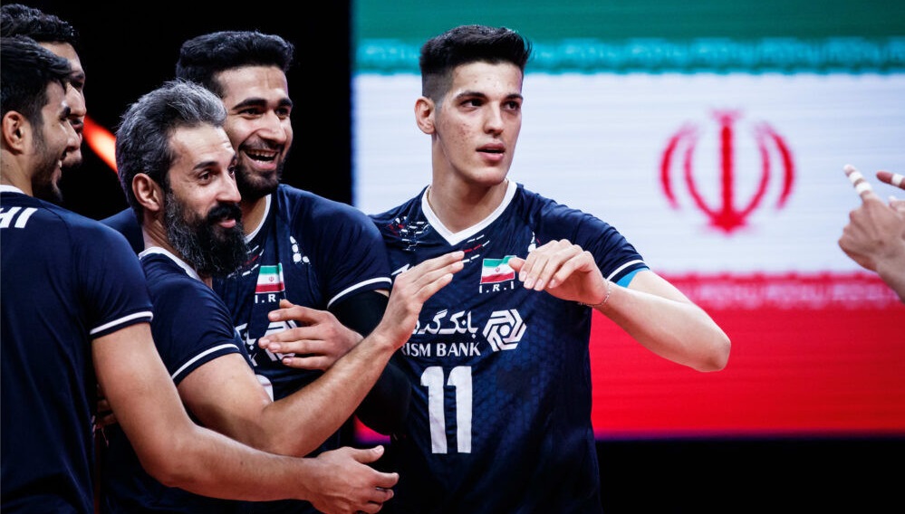 ایران در رده ششم لیگ ملت‌های والیبال