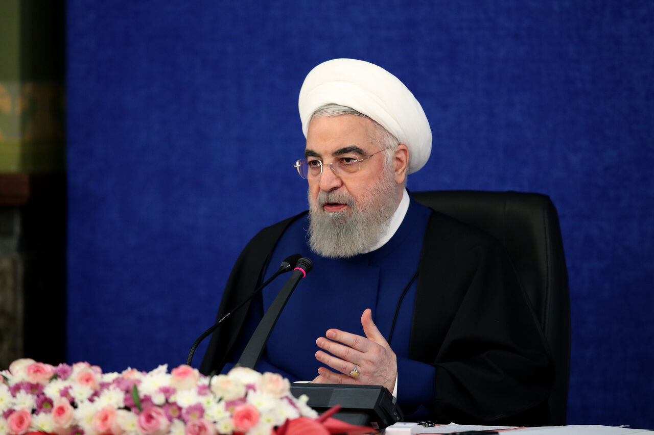روحانی : امروز در زمینه مقابله با کرونا کمبودی نداریم