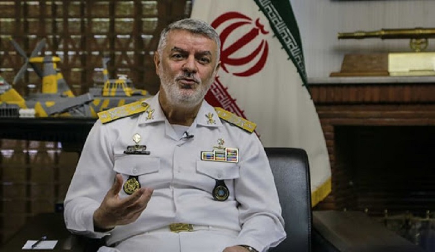 الادميرال خانزادي: تواجد القوة البحرية الايرانية في المحيط الاطلسي اربك الاستكبار