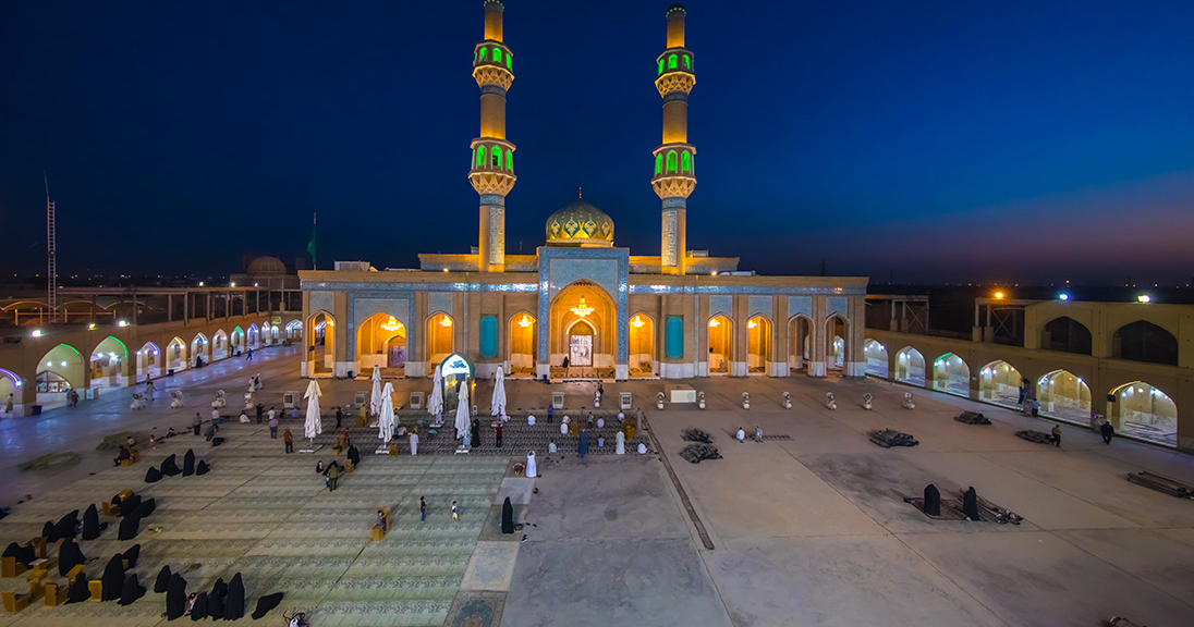 مسجد سهله، خانه امام زمان (عج) پس از ظهور+ عکس و فیلم