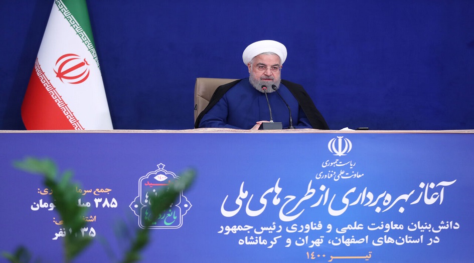 الرئيس روحاني : الاقتصاد القائم على العلم والمعرفة بامكانه تحريك عجلة البلاد