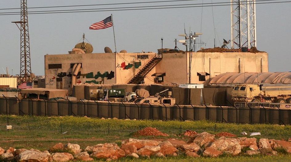 استهداف قاعدة عسكرية امريكية في سوريا