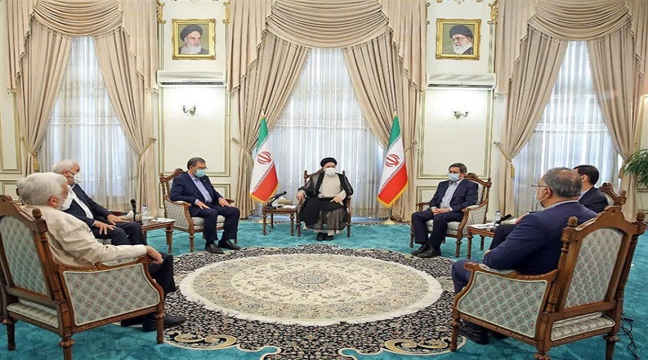 مرشحو الانتخابات الرئاسية الايرانية يلتقون بالرئيس المنتخب 