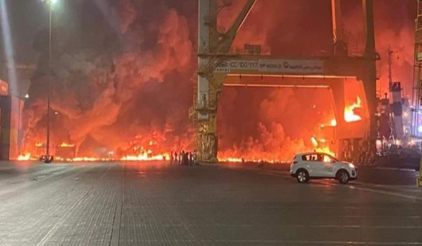 الإمارات.. انفجار عنيف في ميناء جبل علي بدبي