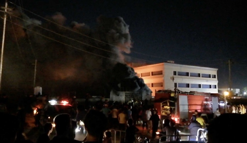 عشرات الضحايا في حريق بمركز عزل مصابي كورونا جنوبي العراق