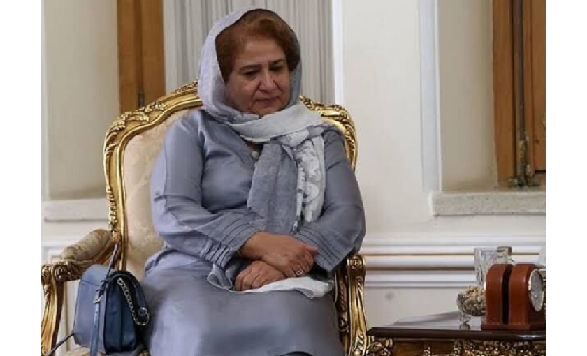 السفيرة الباكستانية السابقة في طهران: ايران تدعم السلام بافغانستان