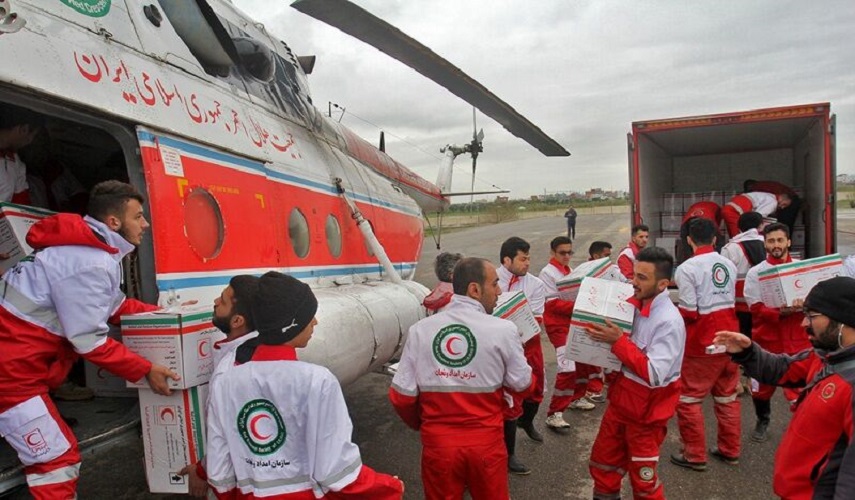 جمعية الهلال الاحمر الايراني تعلن استعداده لمساعدة في حادث المستشفى بالعراق