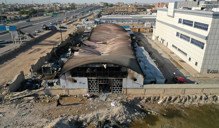استقالات لمديري مستشفيات جنوب العراق بعد حريق الناصرية