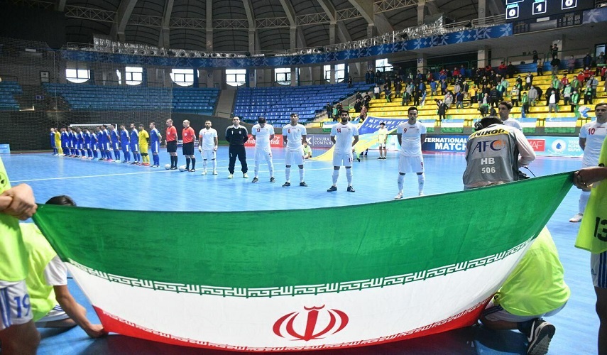 ايران تفوز على مضيف الكأس العالمي لكرة الصالات