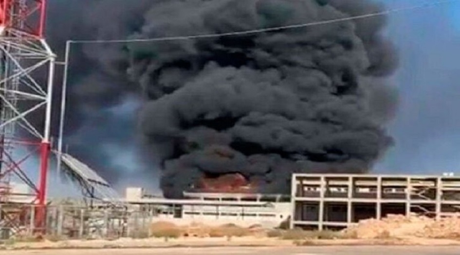 اندلاع حريق ضخم في المدينة الصناعية بحلب