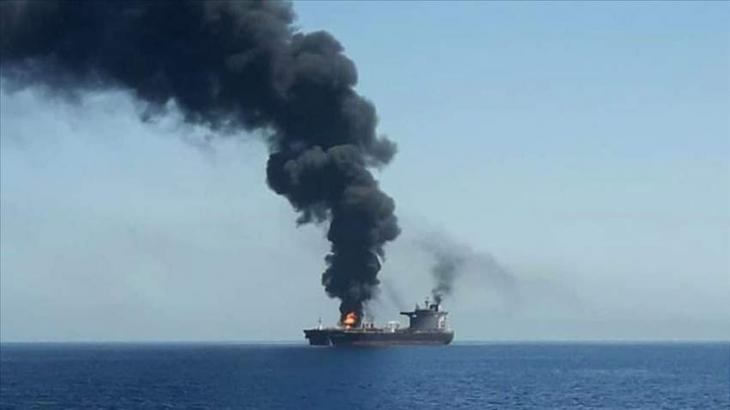 سنتکام: کشتی اسرائیلی با پهپاد مورد حمله قرار گرفته است
