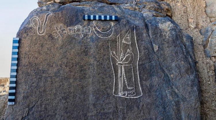 کشف حکاکی 2500 ساله در عربستان سعودی+ عکس