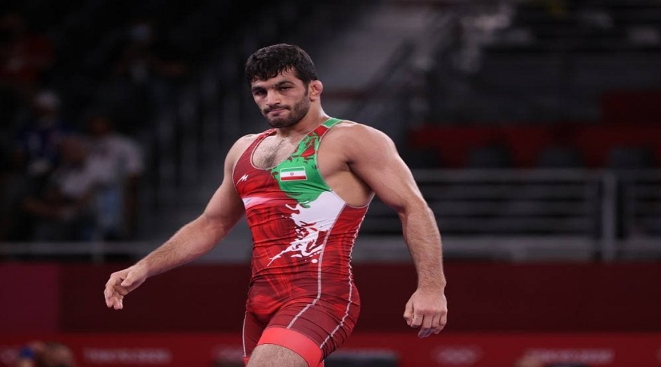 مصارع ايراني على اعتاب ذهبيته الثانية بمسيرته الأولمبية