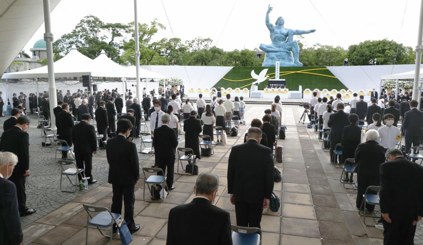  اليابان تحيي الذكرى الـ76 للقصف النووي الأمريكي لمدينة ناكازاكي