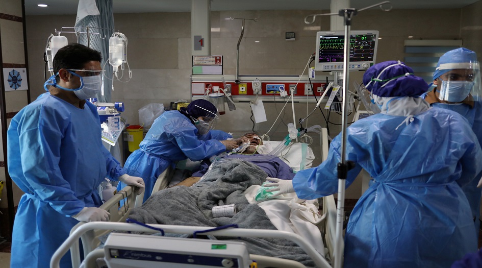 الصحة الايرانية تسجل  41194 اصابة جديدة بفيروس كورونا