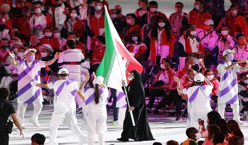 تألق الايرانية سارة جوانمردي كرمز للمرأة المسلمة في ختام الألعاب البارالمبية 2020