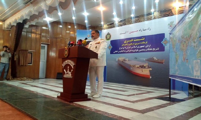 القوة البحرية للجيش الايراني تحقق نجاحات عديدة في ظروف الحظر