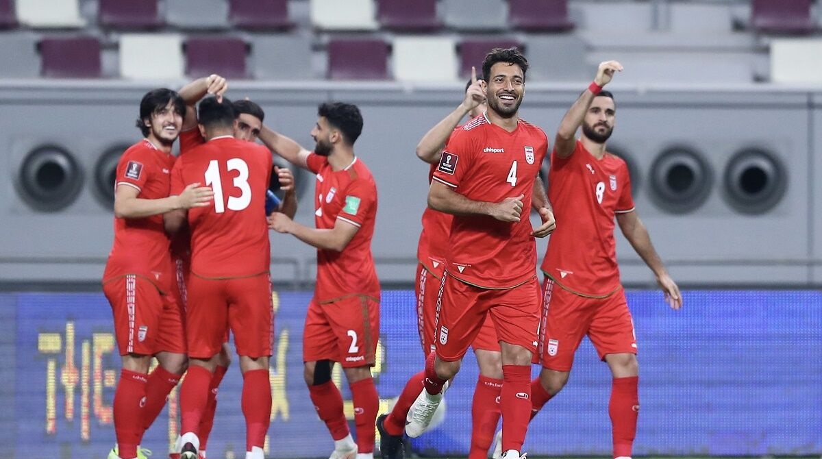 صعود تیم ملی فوتبال ایران به رده نخست آسیا 