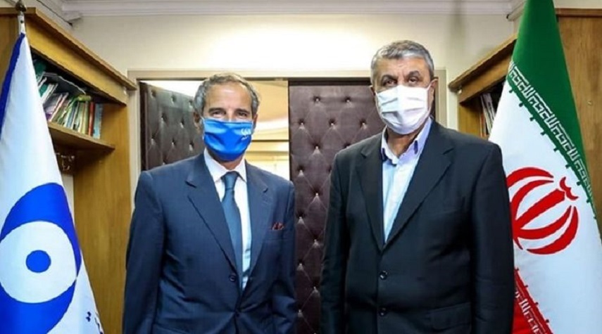 تاکید گروسی بر ادامه گفتگو با ایران
