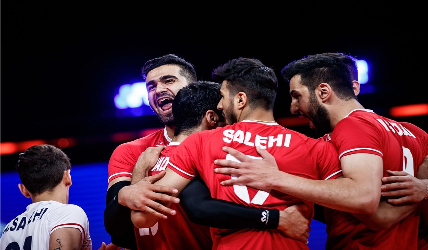 المنتخب الايراني للكرة الطائرة يسجل اول فوزه في البطولة الآسيوية