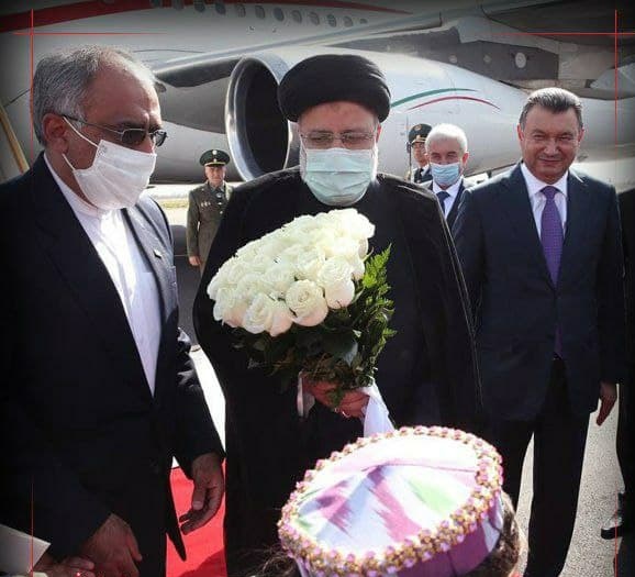 رئیس جمهور ایران وارد تاجیکستان شد