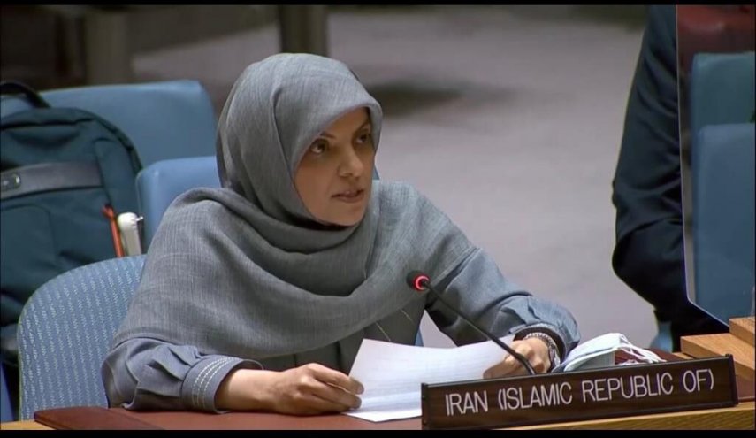 ممثلية ايران بالامم المتحدة: لا ينبغي ربط الارهاب باي دين وشعب وقومية