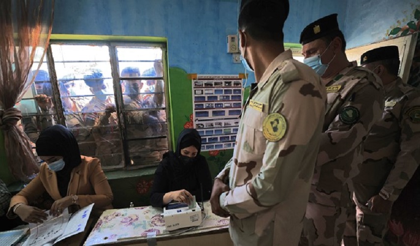 مفوضية الانتخابات العراقية: نسبة المشاركة في التصويت الخاص بلغت 69 في المئة
