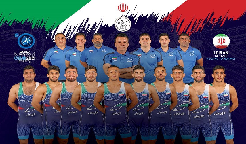 الرئيس الايراني يهنئ المنتخب الوطني بالمصارعة الرومانية لتألقه في بطولة العالم