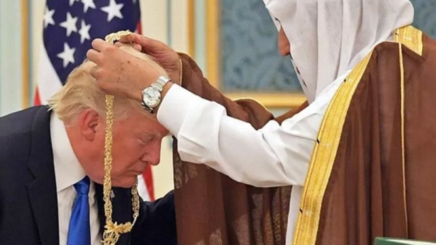 هدایای گرانبهای سعودی‌ها به ترامپ تقلبی از آب درآمد!
