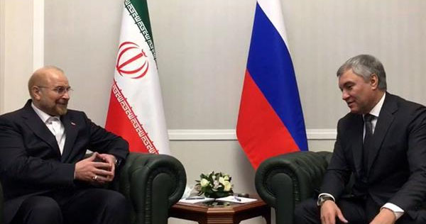 تاکید قالیباف بر تقویت روابط پارلمانی ایران و روسیه