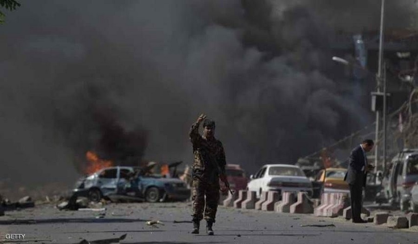 انفجار يهز العاصمة الأفغانية بالقرب من مقر وزارة الداخلية