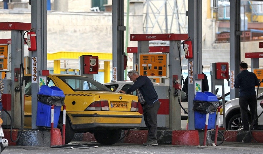 شركة مشتقات النفط الايرانية: 80 بالمئة من محطات التوزيع تعمل اعتياديا