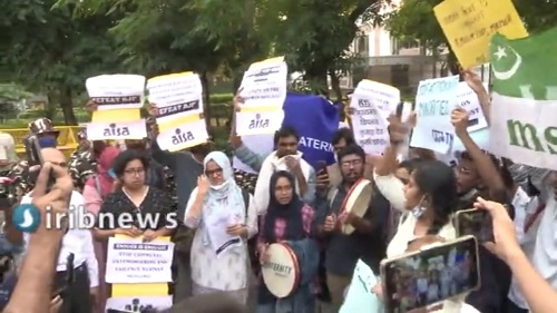 تجمع اعتراضی ضد خشونت‌ها علیه مسلمانان در هند