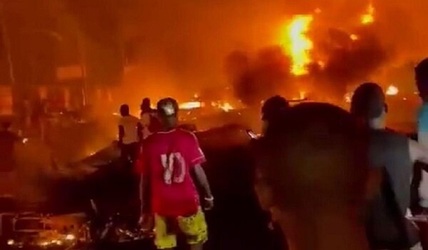 سيراليون ...  أكثر من 90 قتيلا جراء انفجار ناقلة وقود