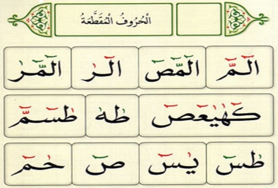 راز حروف مقطعه در ابتدای سوره‌های قرآن چیست؟