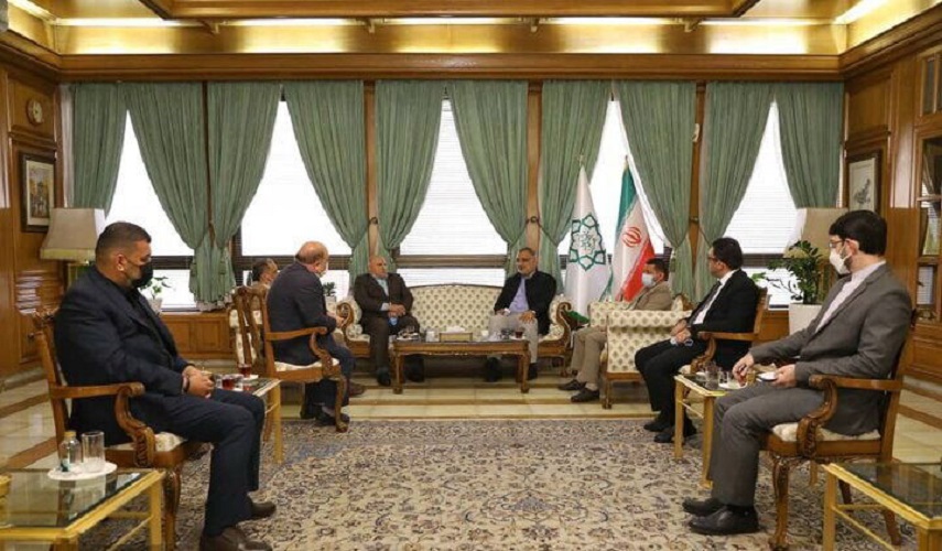 رئيس بلدية طهران يؤكد اهمية التوأمة مع النجف الاشرف