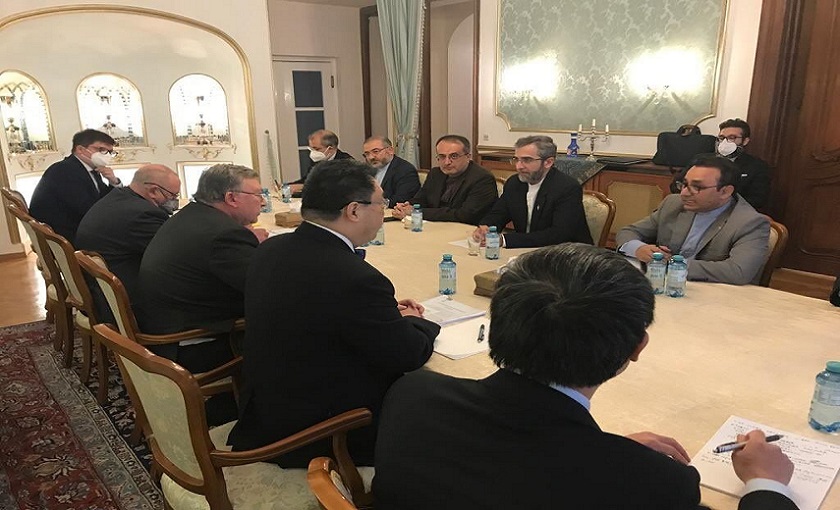 كبير المفاوضين الايرانيين اجرى مشاورات دبلوماسية مكثفة في فيينا
