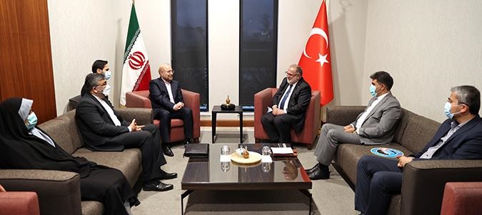 قالیباف : پارلمان های ایران و ترکیه نقش مهمی در ارتقای روابط بین دو کشور دارند