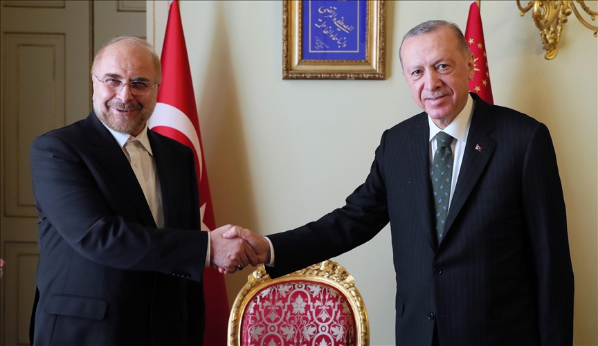 تاکید قالیباف و اردوغان بر گسترش همکاریهای ایران و ترکیه