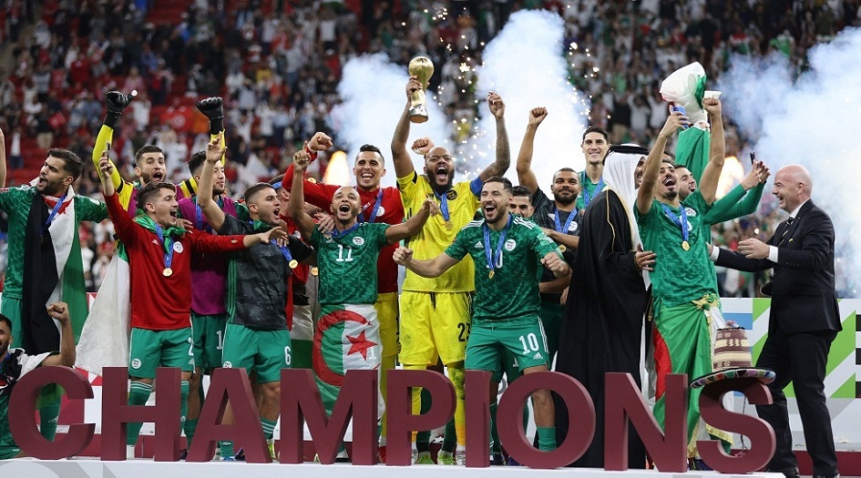 الجزائر تحرز كأس العرب للمرة الأولى في تاريخها
