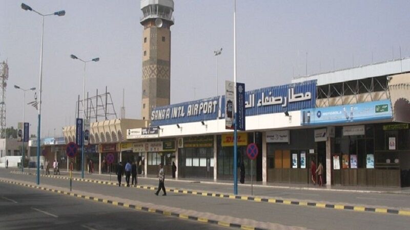 فعالیت فرودگاه بین المللی صنعا متوقف شد 