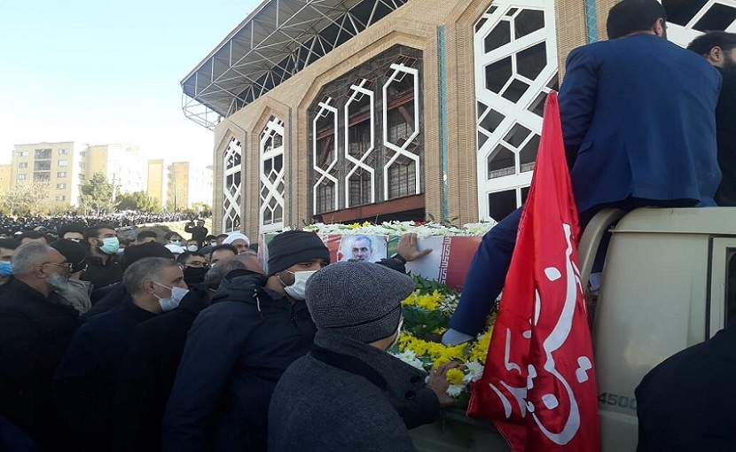 طهران تشيع جثمان سفير ايران لدى صنعاء+صور