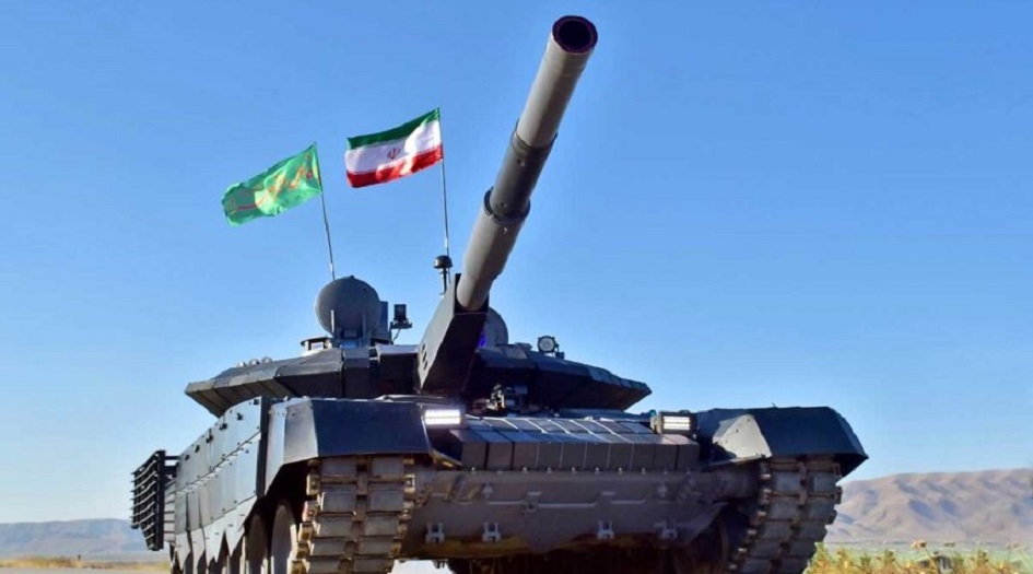 الدبابة الايرانية كرار تدخل الخدمة العملانية في الحرس الثوري