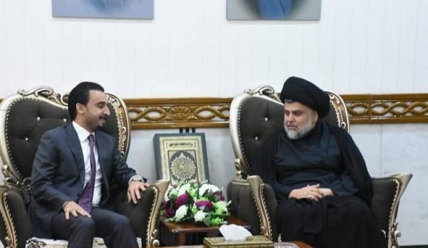 السيد مقتدى الصدر يبحث مع الحلبوسي تشكيل الحكومة العراقية المقبلة