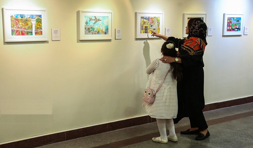 انطلاق المهرجان الدولي لرسوم الأطفال والمراهقين في اصفهان