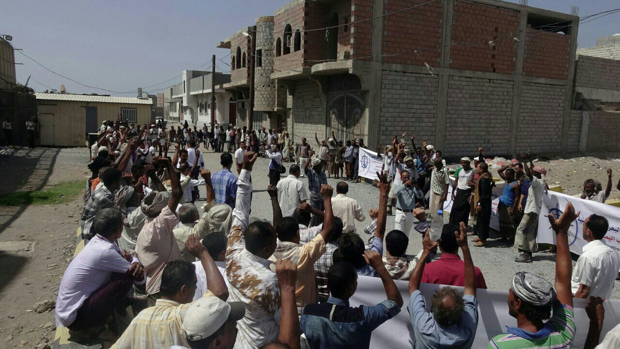 تظاهرات مردم یمن در محکومیت جنایات ائتلاف سعودی