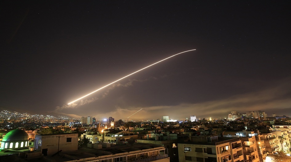 الدفاعات الجوية تتصدى لعدوان إسرائيلي بالصواريخ على محيط دمشق