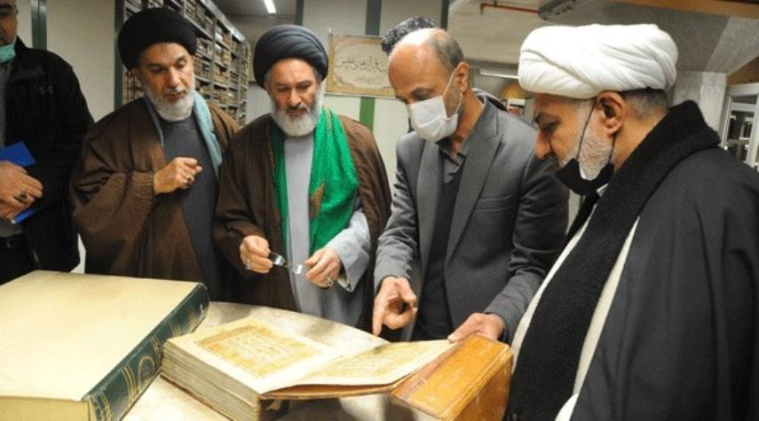مكتبة العتبة الرضوية من أغنى المكتبات الإسلامية